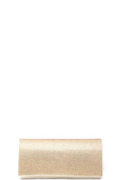 La Merchandise LAJT10079 Elegant Clutch Wholesale Purses - Gold - LA Merchandise, Inc.
