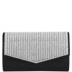 La Merchandise LAJ105036 Rhinestone Evening Clutch Wholesale Purse - BLACK - LA Merchandise, Inc.