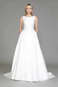 Classy Wedding Gown - LAY8534 - OFF WHITE - LAY