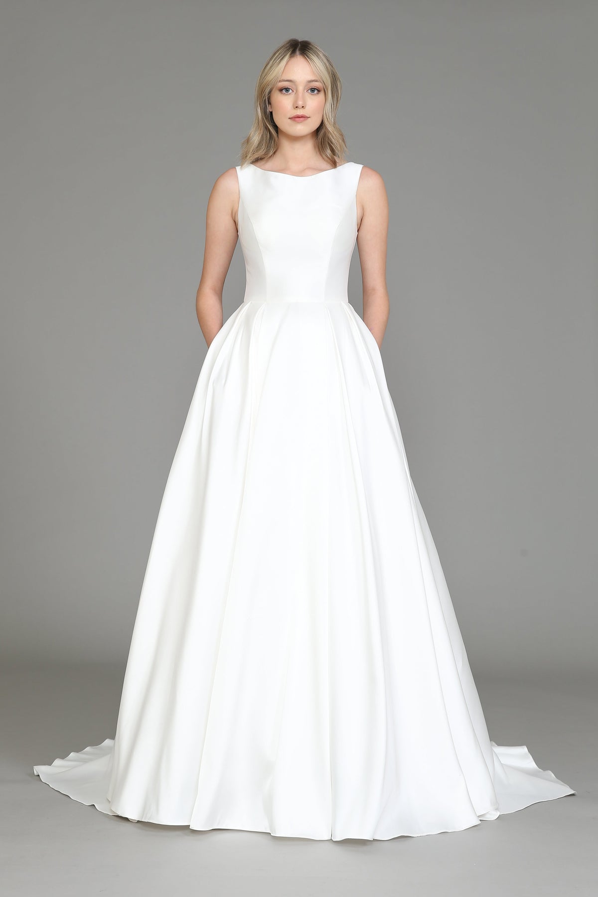 Classy Wedding Gown - LAY8534 - OFF WHITE - LAY