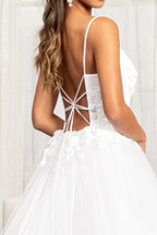 La Merchandise LAS3013 Spaghetti Straps Open Back Wedding Dresses - - Dresses LA Merchandise