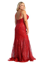 Formal Glitter & Plus Size Gown - LA1905 - - LA Merchandise