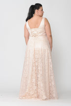 Formal Plus Size Lace Dresses - LAYW1020 - - LAY