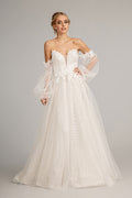 Formal Wedding Gown - LAS3015B - OFF WHITE - Dresses LA Merchandise