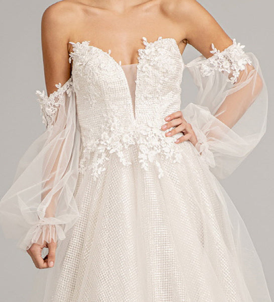 Formal Wedding Gown - LAS3015B - - Dresses LA Merchandise