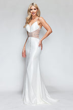 Wholesale Bridal Dress Sweetheart Fitted Sheer Wedding Gown By LAF8344 - - Dress LAF