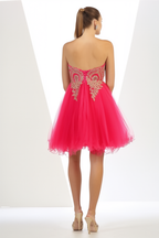La Merchandise LA1414 Strapless Short Wholesale Homecoming Party Dress - - LA Merchandise
