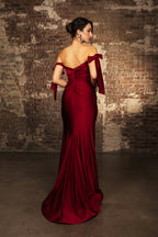 La Merchandise LA1858 Bow Tie Straps Bridesmaids Wholesale Gowns - - LA Merchandise