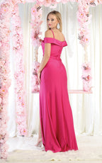 La Merchandise LA1870 Long Off Shoulder Wholesale Bridesmaids Dress - - LA Merchandise