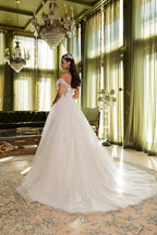 Wholesale Wedding Dress Off Shoulder Sequin Sweet 16 Gown By LA244 - - Dress LA Merchandise