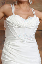 LA Merchandise LA8105B Sweetheart Ivory Wholesale Glitter Wedding Gown - - Dress LA Merchandise
