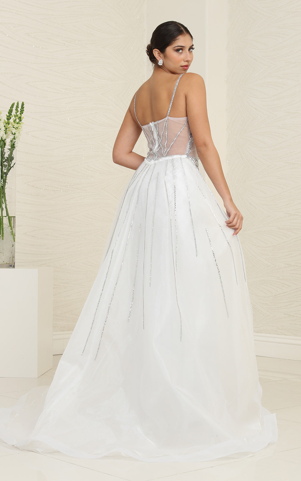 Wholesale Engagement Dress Sweetheart Beaded Bridal Gown By LA8126 - - Dress LA Merchandise