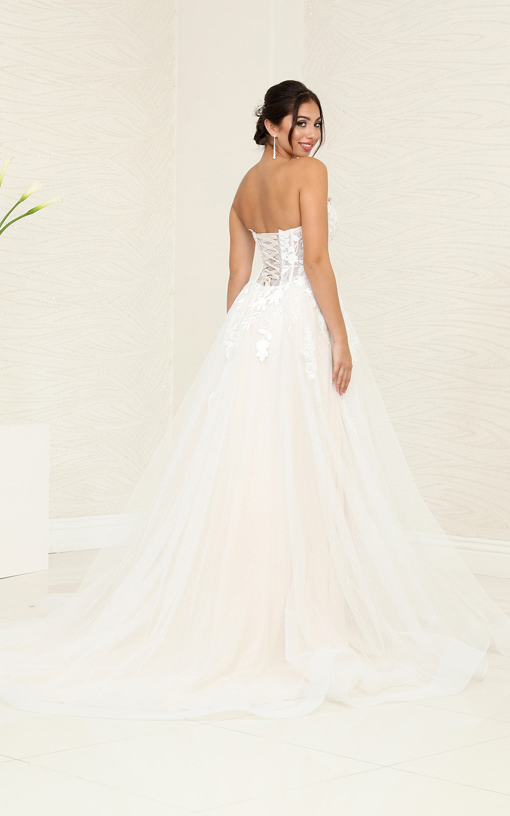 Wholesale Bridal Dress Sweetheart A-Line Wedding Gown By LA8131 - - Dress LA Merchandise