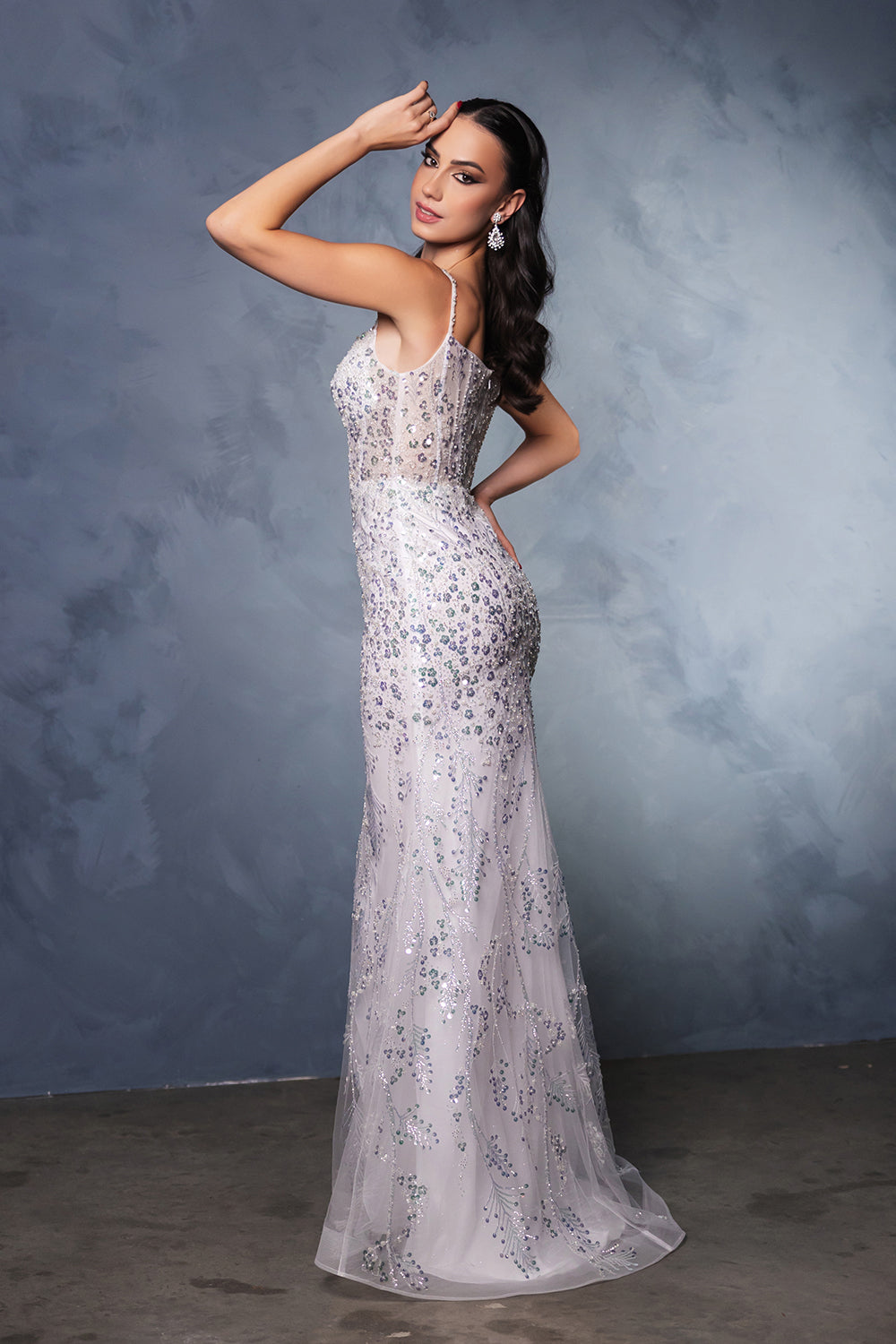 Wholesale Wedding Dress Sleeveless Beaded Bridal Gown By LA8146 - - Dress LA Merchandise