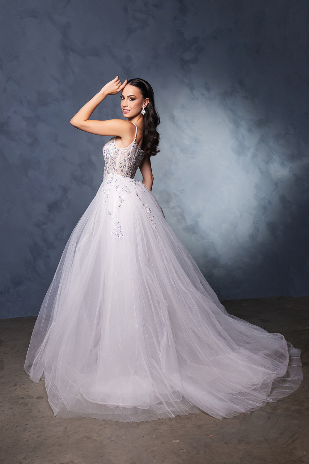 Wholesale Wedding Dress Sleeveless Beaded Bridal Gown By LA8146 - - Dress LA Merchandise
