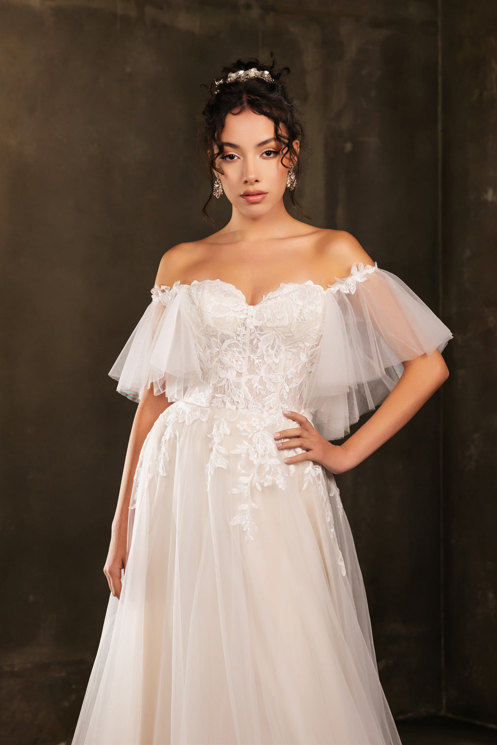 Wholesale Bridal Dress Sweetheart Beaded A-Line Wedding Gown By LA8180 - - Dress LA Merchandise