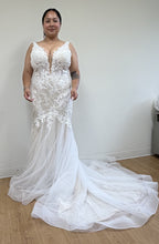 Wholesale Engagement Dress V-Neck Mermaid Sequin Bridal Gown By LA8181 - - Dress LA Merchandise