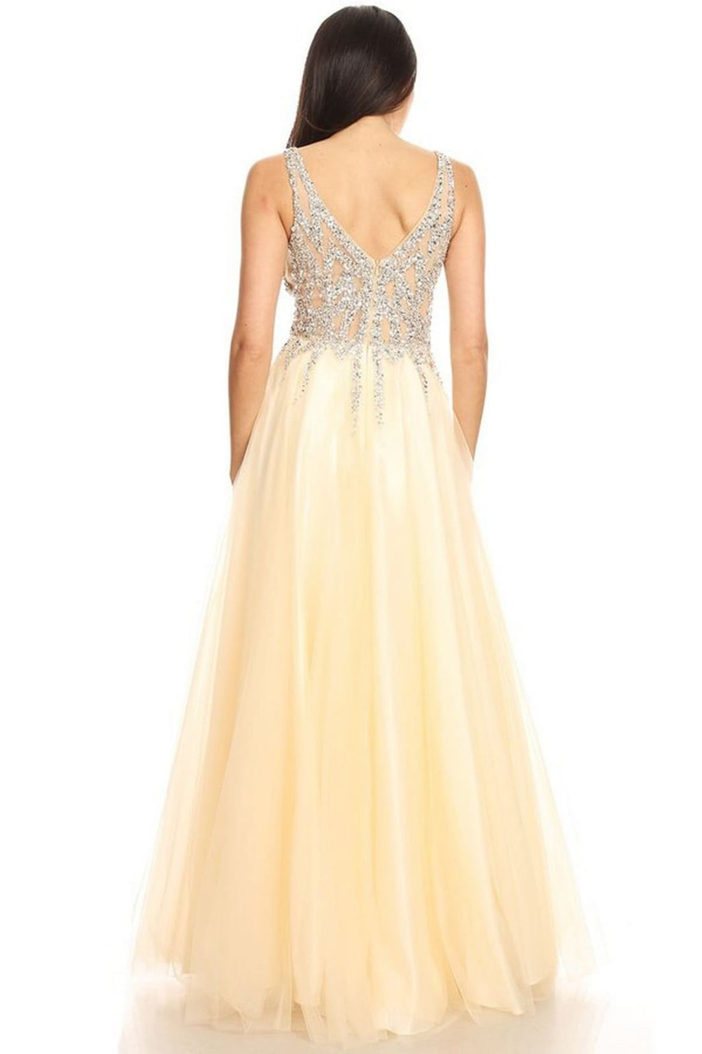 Long Prom Dress LA3078SF - - Dress LA Merchandise