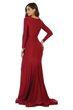 LA Merchandise LA1530 Wholesale V Neck Long Sleeve Bridesmaids Dresses - - LA Merchandise