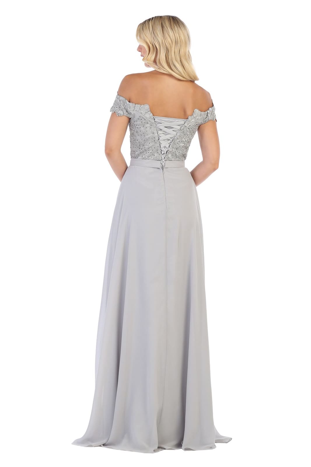 LA Merchandise LA1601 Corset Off The Shoulder Wholesale Prom Dress - - LA Merchandise