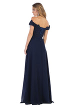LA Merchandise LA1601 Corset Off The Shoulder Wholesale Prom Dress - - LA Merchandise