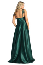 LA Merchandise LA1901 Long Bridesmaids Satin Dress - - LA Merchandise