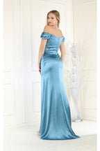 LA Merchandise LA1997 V-neck Bridesmaids Long Dress - - Dress LA Merchandise