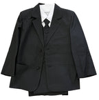 LA Merchandise LAGSS8225 Handsome 5 piece Boys Suit Set with Tie & Vest - - Boys suits LA Suits