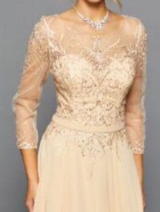 LA Merchandise LADK304 A-line Mother Of The Bride Dress - - LADK