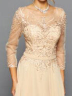 LA Merchandise LADK304 A-line Mother Of The Bride Dress - - LADK