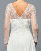 LA Merchandise LADK306 Embroidered Mother Of The Groom Gown - - LADK