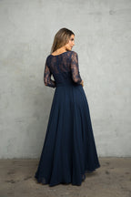 LA Merchandise LAV3227B Bridal Off-White A-Line Gown - - Dress LAV