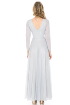 La Merchandise Simple Long Sleeve Modest Bridesmaids Dress- LN5234 - - LA Merchandise