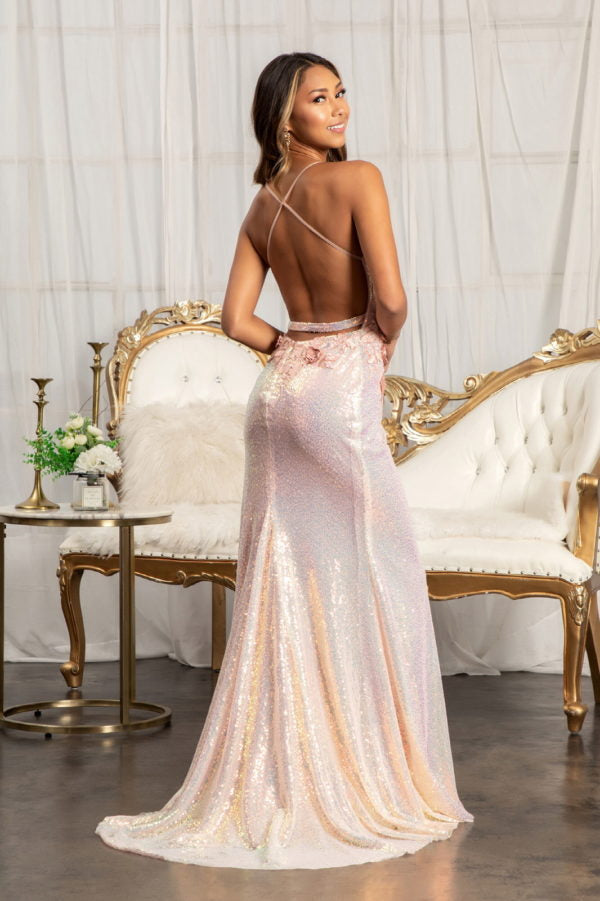 Mermaid Sequin Prom Dress - LAS3025 - - Dresses LAS
