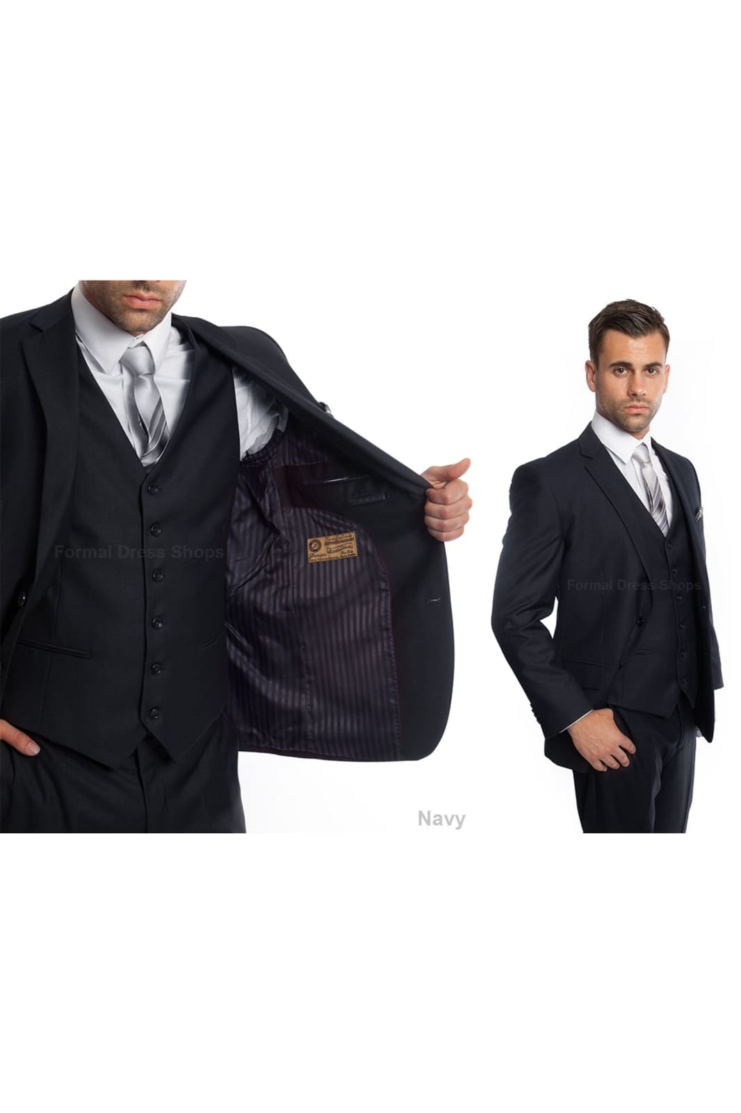 Modern Fit Suit LAM302SA - - Mens Suits LA Suits