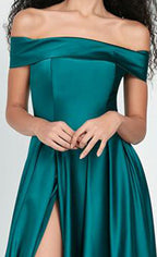 Off The Shoulder Bridesmaids Dress - LAP1229 - - LAP