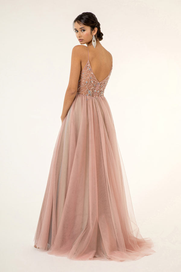 Pageant A-line Formal Dress - LAS2983 - - LA Merchandise