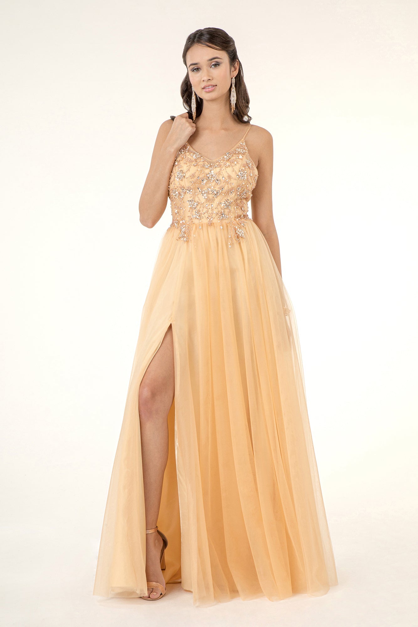 Pageant A-line Formal Dress - LAS2983 - - LA Merchandise