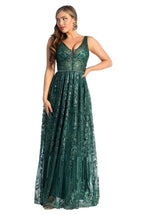 Prom Dresses Plus Size - LA7948 - HUNTER GREEN - Dress LA Merchandise