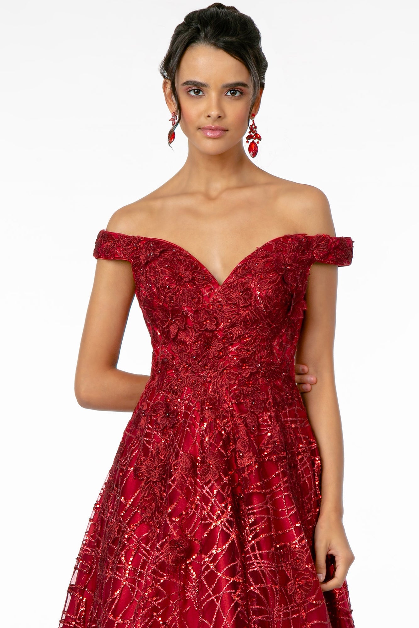 Red Carpet Formal Gown - LAS2944 - - LA Merchandise