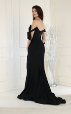 La Merchandise LA1858 Bow Tie Straps Bridesmaids Wholesale Gowns - - LA Merchandise
