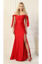 La Merchandise LA1858 Bow Tie Straps Bridesmaids Wholesale Gowns - - LA Merchandise