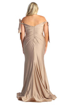 La Merchandise LA1858M Sexy Off The Shoulder Long Evening Prom Gown - - LA Merchandise