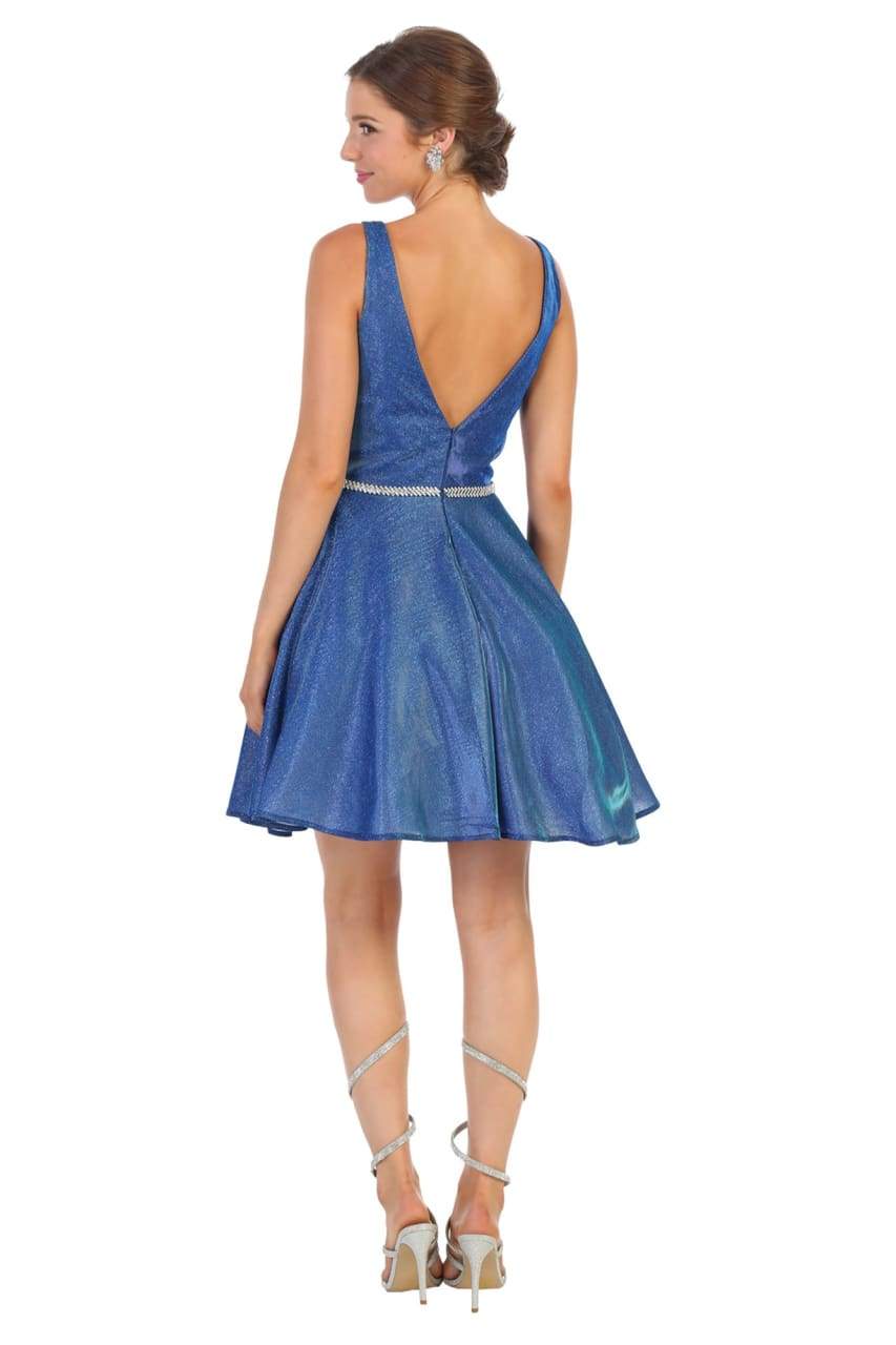 Shimmering Cocktail Dress - LA1777 - - LA Merchandise