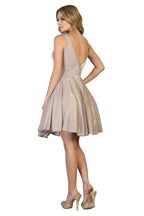 Shimmering Cocktail Dress - LA1777 - - LA Merchandise
