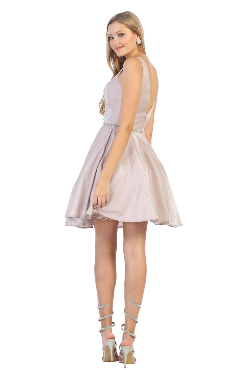 Shimmering Cocktail Dress - LA1777 - - LA Merchandise