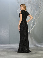 Shimmering Long Formal Dress & Plus Size - LA7794 - - LA Merchandise