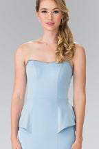 La Merchandise LAS2304 Strapless Mermaid Gown - - LA Merchandise