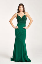 Sweetheart Neckline Jersey Dress - LAS3036 - - Dresses LAS