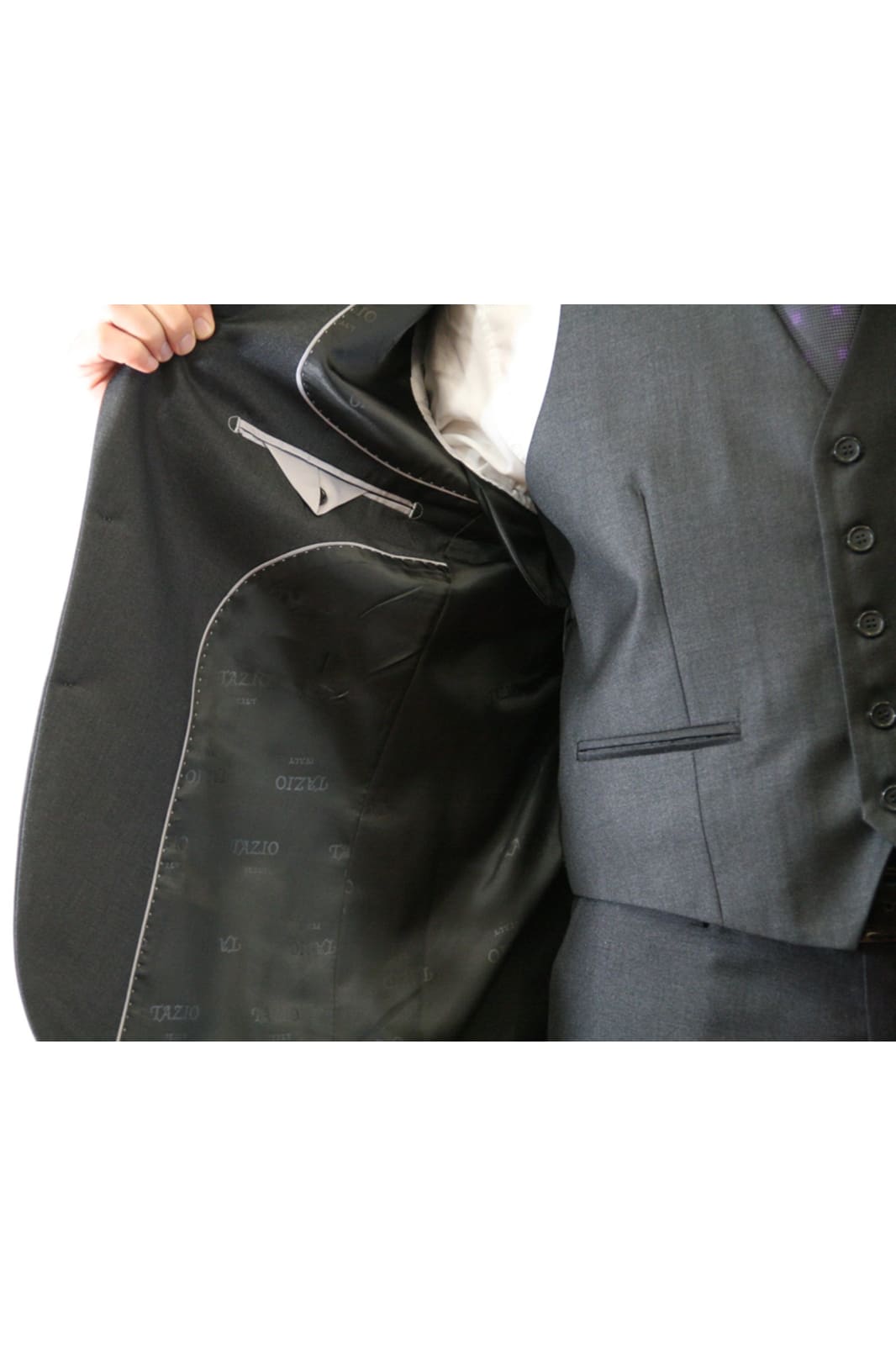 Ultra Slim Fit 3 Piece Men's Suit - LA154SA - - Mens Suits LA Suits